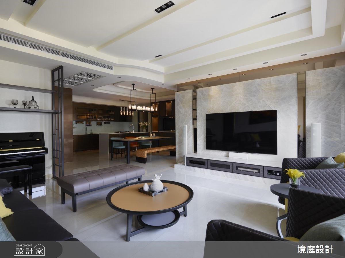 55坪新成屋(5年以下)＿現代風玄關客廳餐廳案例圖片＿境庭室內裝修工程有限公司＿境庭_29之10