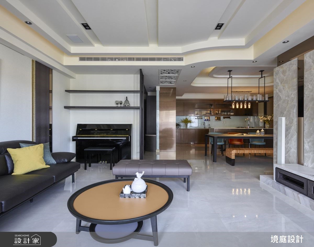 55坪新成屋(5年以下)＿現代風客廳餐廳案例圖片＿境庭室內裝修工程有限公司＿境庭_29之11