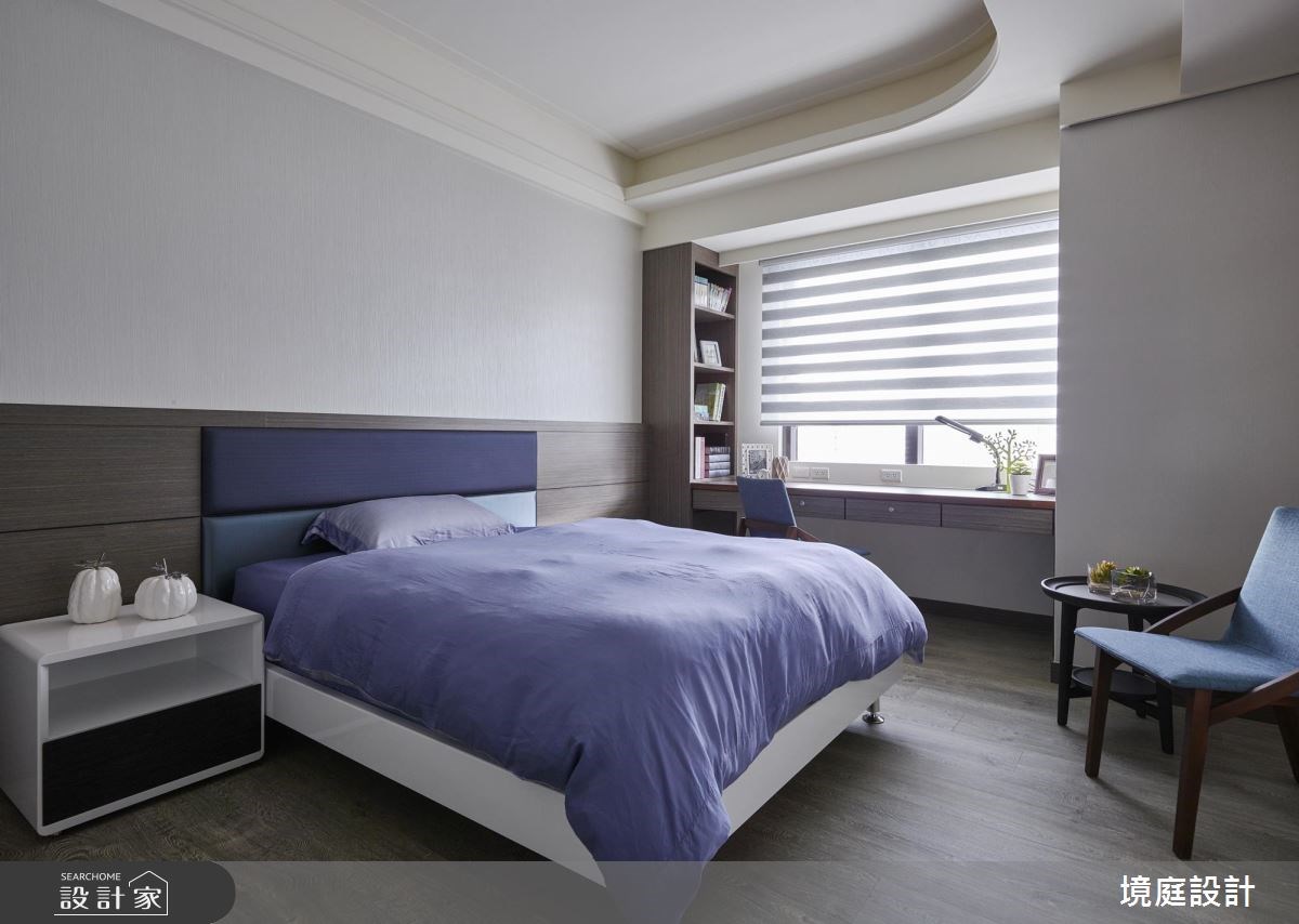 55坪新成屋(5年以下)＿現代風臥室案例圖片＿境庭室內裝修工程有限公司＿境庭_29之25