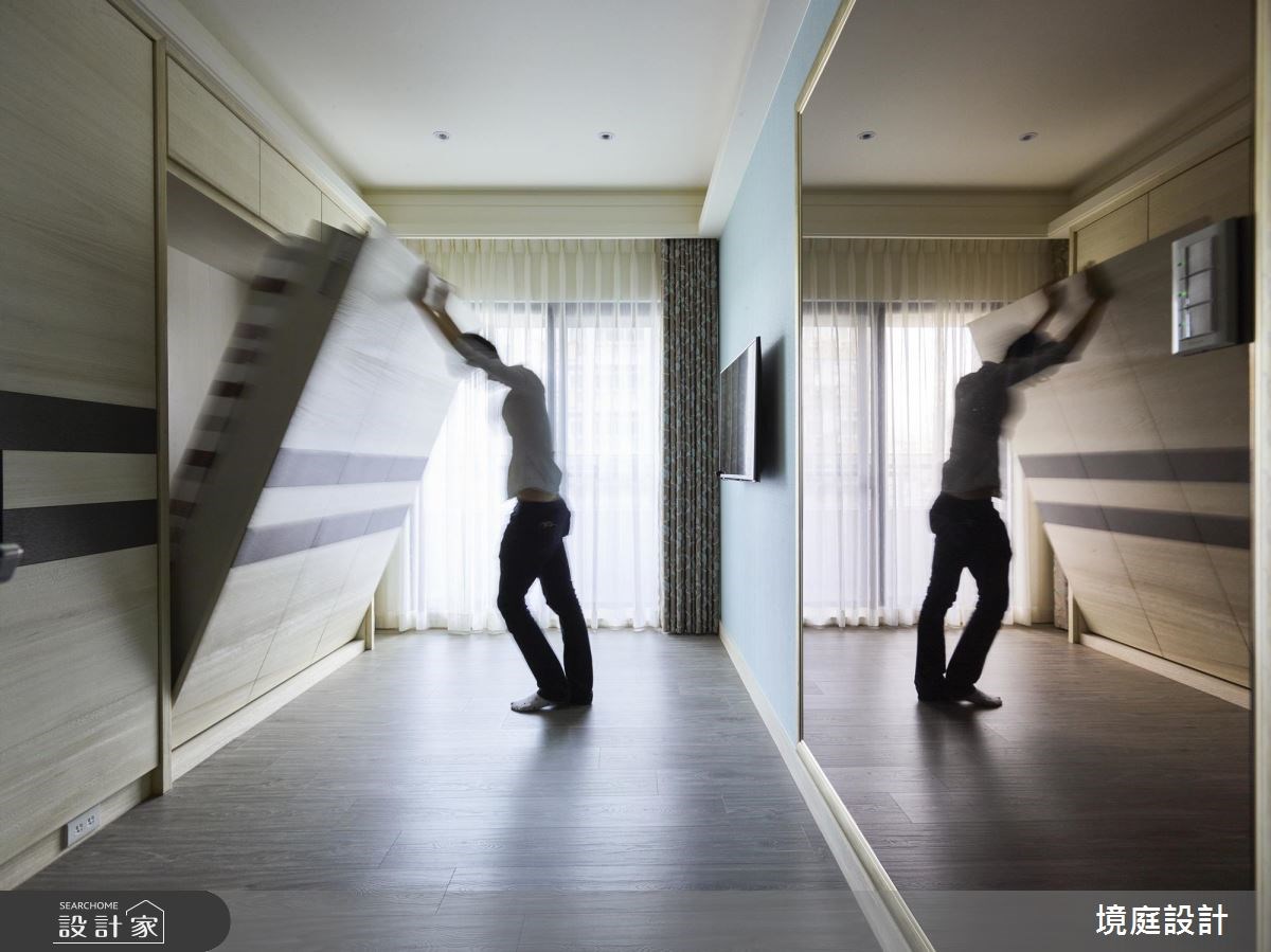 55坪新成屋(5年以下)＿現代風臥室案例圖片＿境庭室內裝修工程有限公司＿境庭_29之33