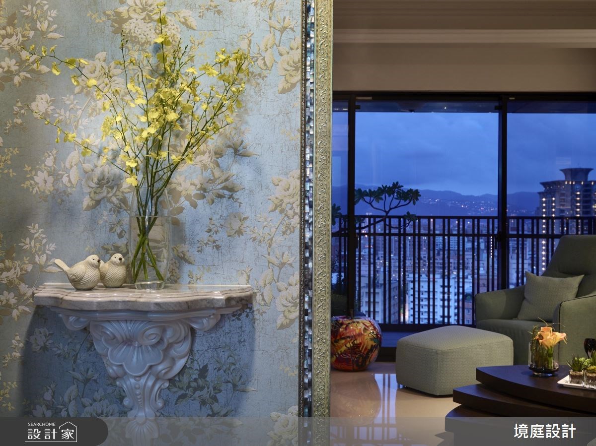 35坪新成屋(5年以下)＿混搭風玄關客廳案例圖片＿境庭室內裝修工程有限公司＿境庭_30之2