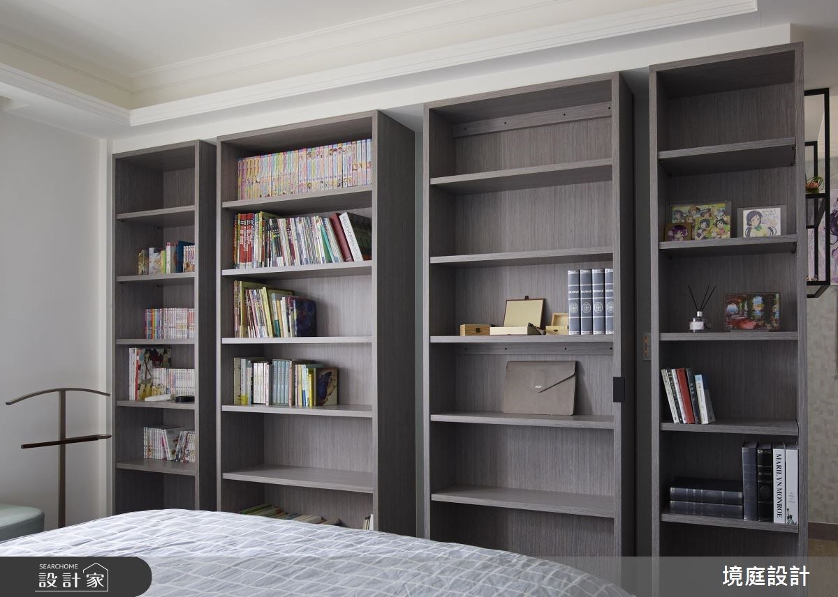 35坪新成屋(5年以下)＿混搭風臥室案例圖片＿境庭室內裝修工程有限公司＿境庭_30之25