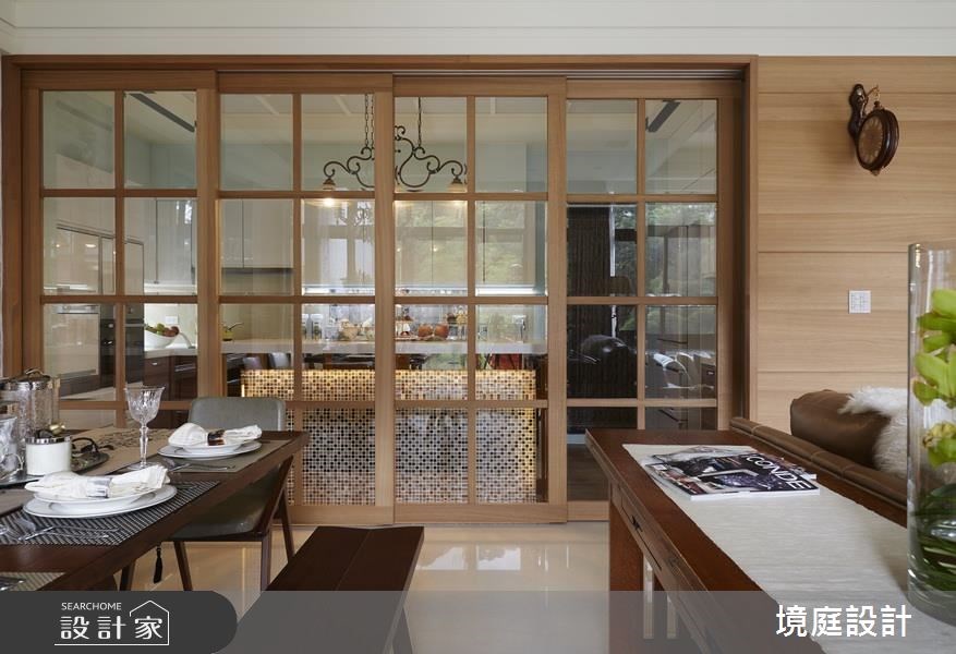 70坪新成屋(5年以下)＿鄉村風餐廳廚房案例圖片＿境庭室內裝修工程有限公司＿境庭_31之10