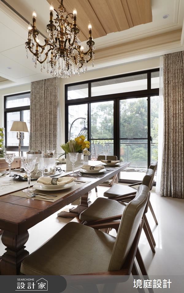 70坪新成屋(5年以下)＿鄉村風餐廳案例圖片＿境庭室內裝修工程有限公司＿境庭_31之13