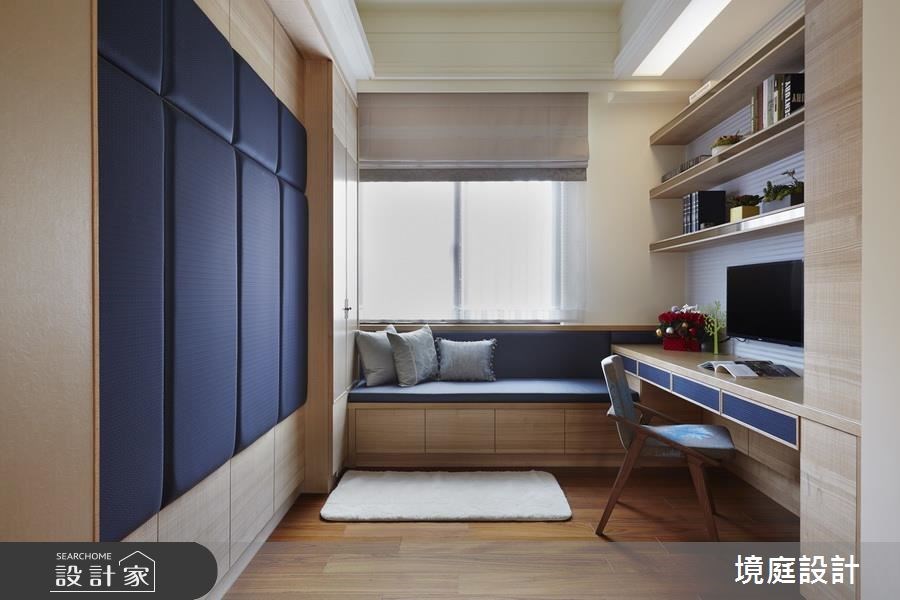 70坪新成屋(5年以下)＿鄉村風書房臥榻案例圖片＿境庭室內裝修工程有限公司＿境庭_31之29