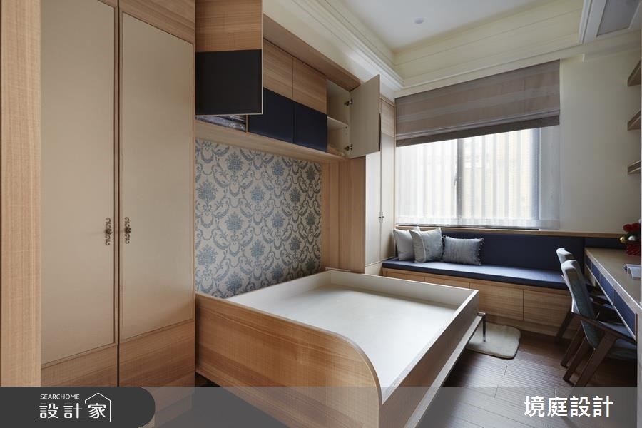 70坪新成屋(5年以下)＿鄉村風臥室書房臥榻案例圖片＿境庭室內裝修工程有限公司＿境庭_31之31