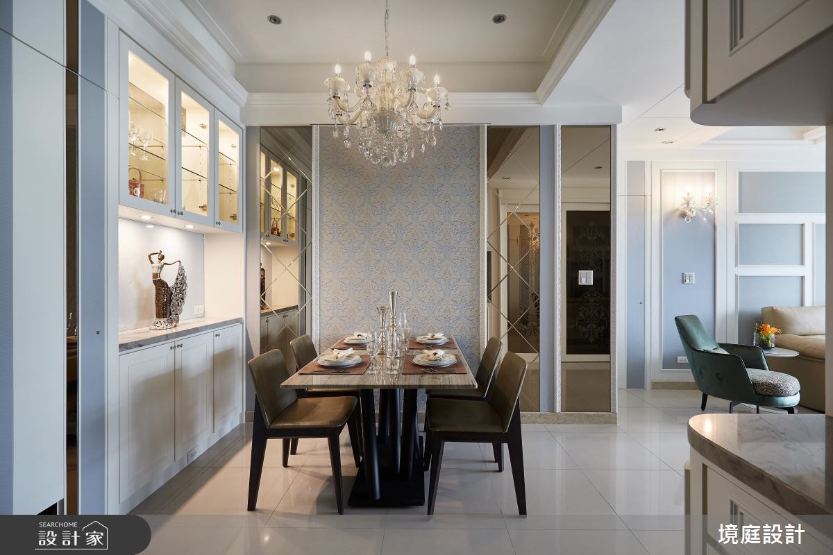 30坪新成屋(5年以下)＿新古典餐廳案例圖片＿境庭室內裝修工程有限公司＿境庭_32之4