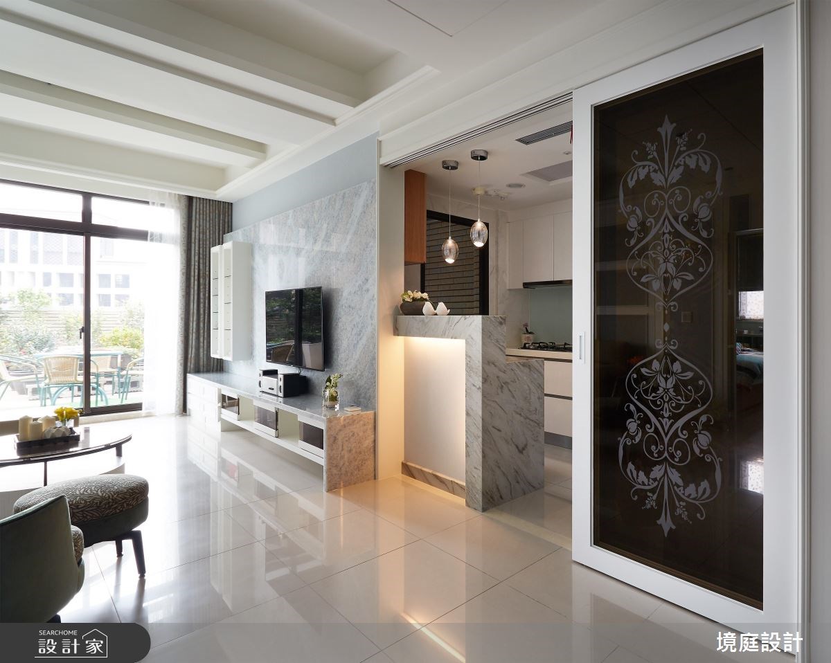 30坪新成屋(5年以下)＿新古典客廳案例圖片＿境庭室內裝修工程有限公司＿境庭_32之10