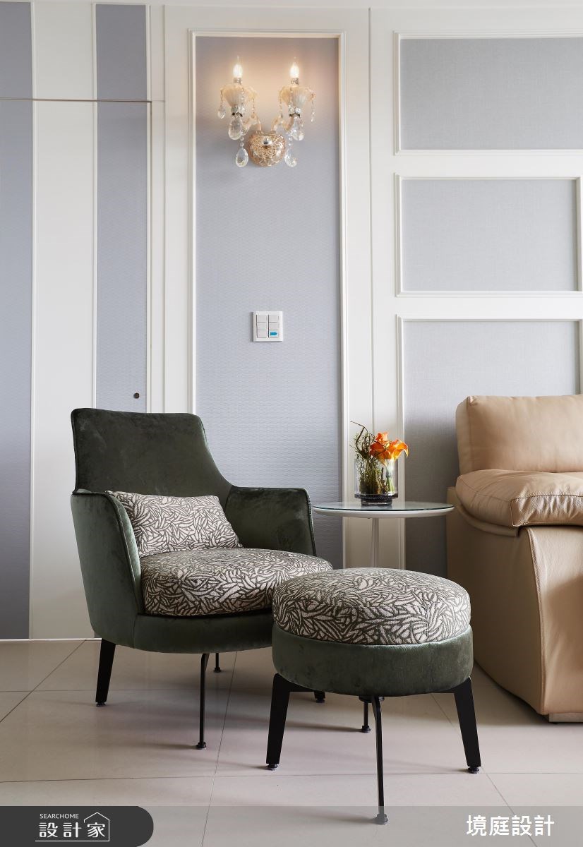 30坪新成屋(5年以下)＿新古典客廳案例圖片＿境庭室內裝修工程有限公司＿境庭_32之13
