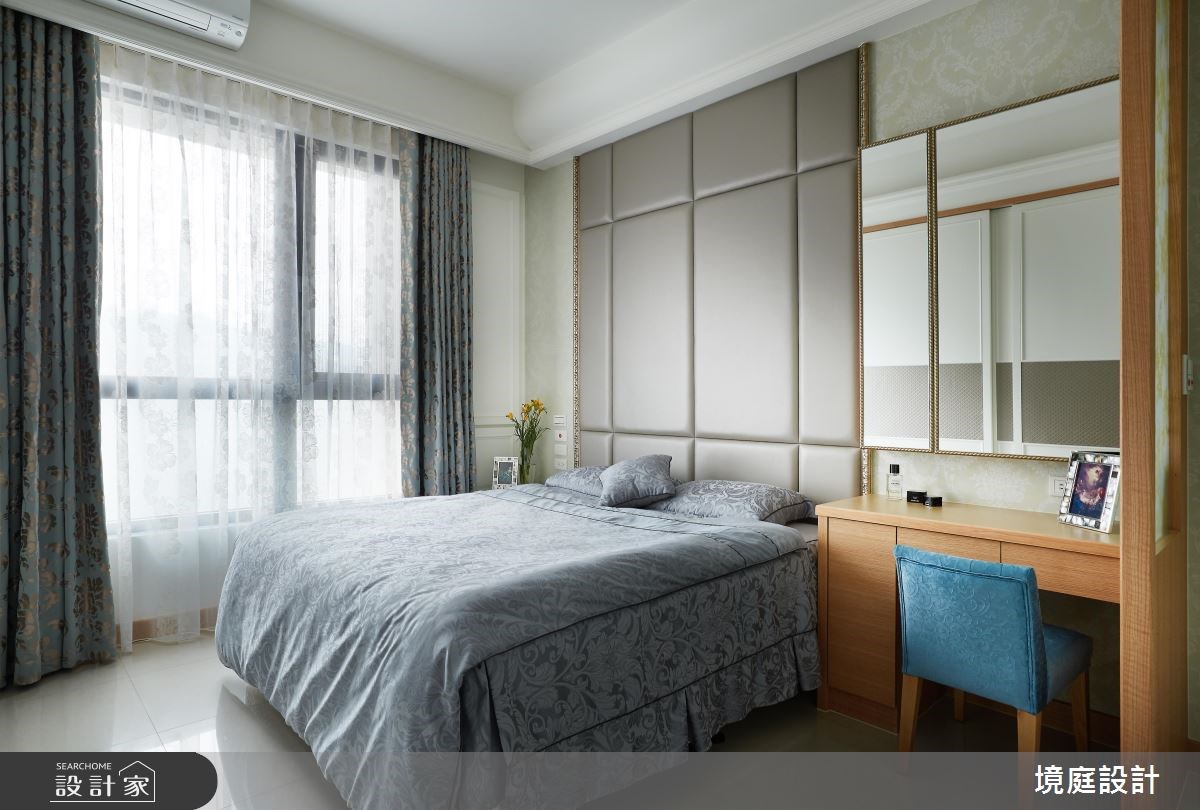 30坪新成屋(5年以下)＿新古典臥室案例圖片＿境庭室內裝修工程有限公司＿境庭_32之24