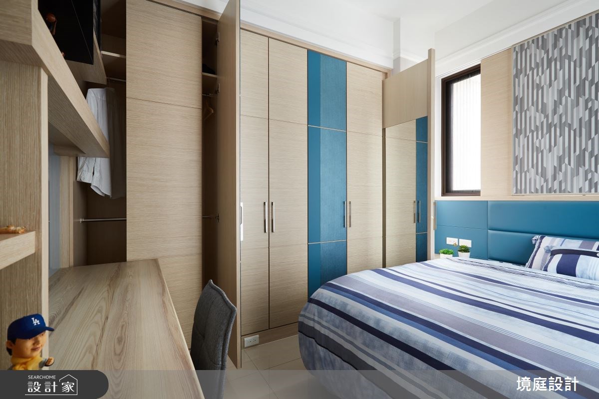 30坪新成屋(5年以下)＿新古典臥室案例圖片＿境庭室內裝修工程有限公司＿境庭_32之28