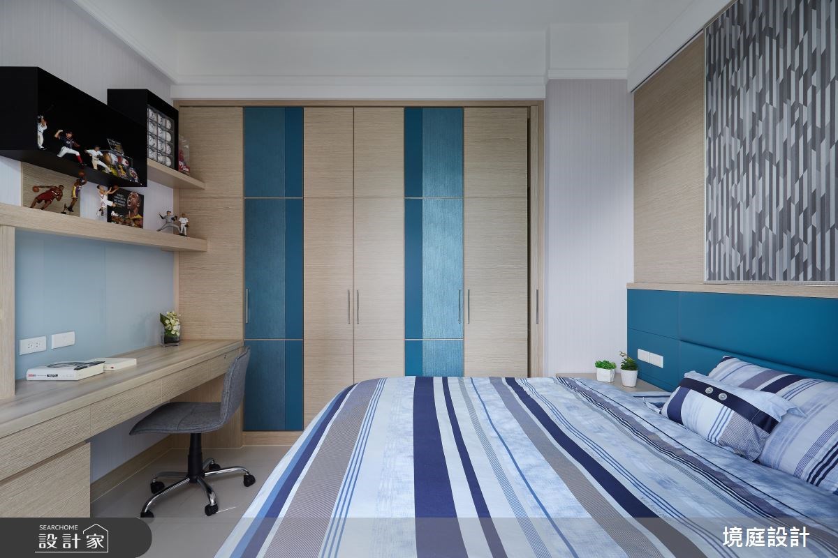 30坪新成屋(5年以下)＿新古典臥室案例圖片＿境庭室內裝修工程有限公司＿境庭_32之29