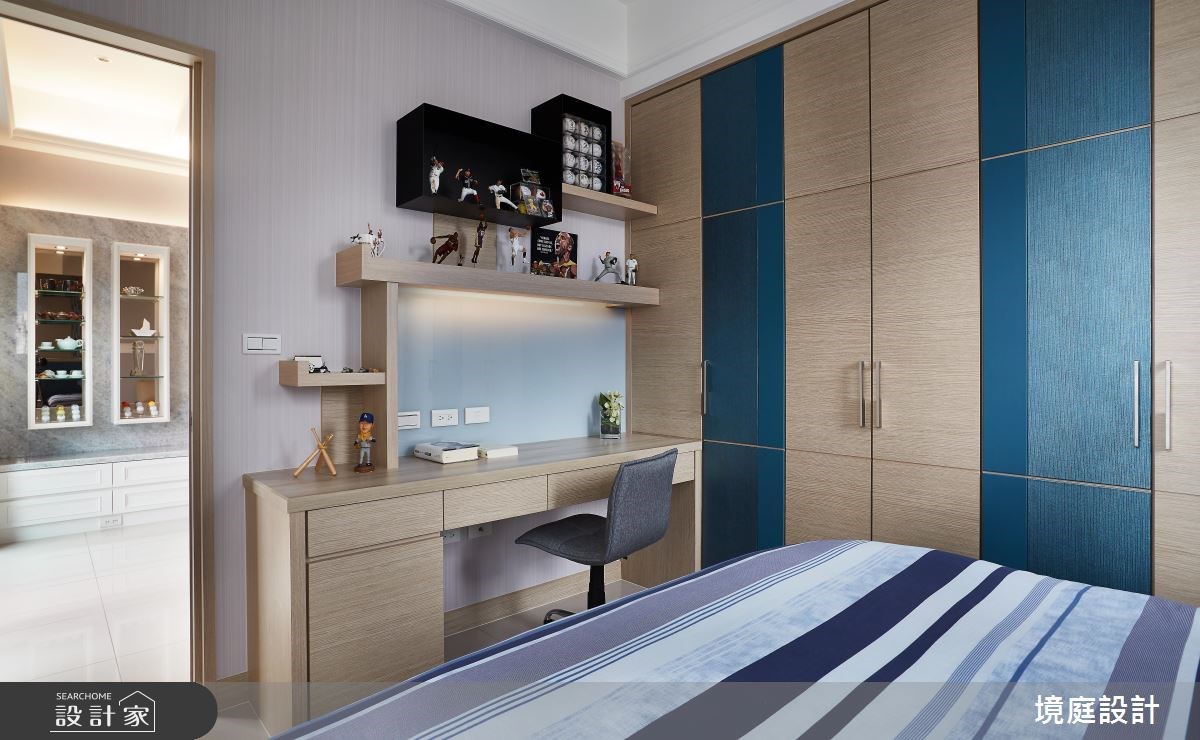30坪新成屋(5年以下)＿新古典臥室案例圖片＿境庭室內裝修工程有限公司＿境庭_32之30
