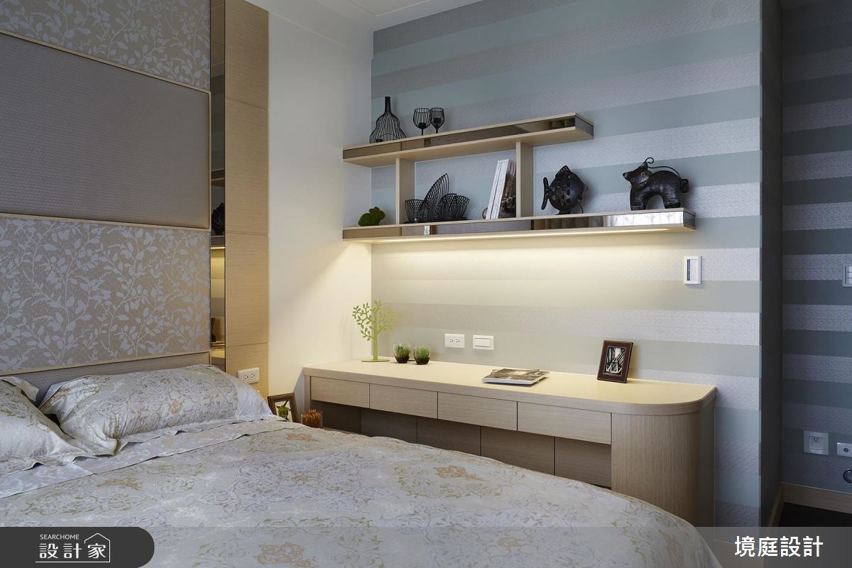 65坪新成屋(5年以下)＿混搭風臥室案例圖片＿境庭室內裝修工程有限公司＿境庭_33之23
