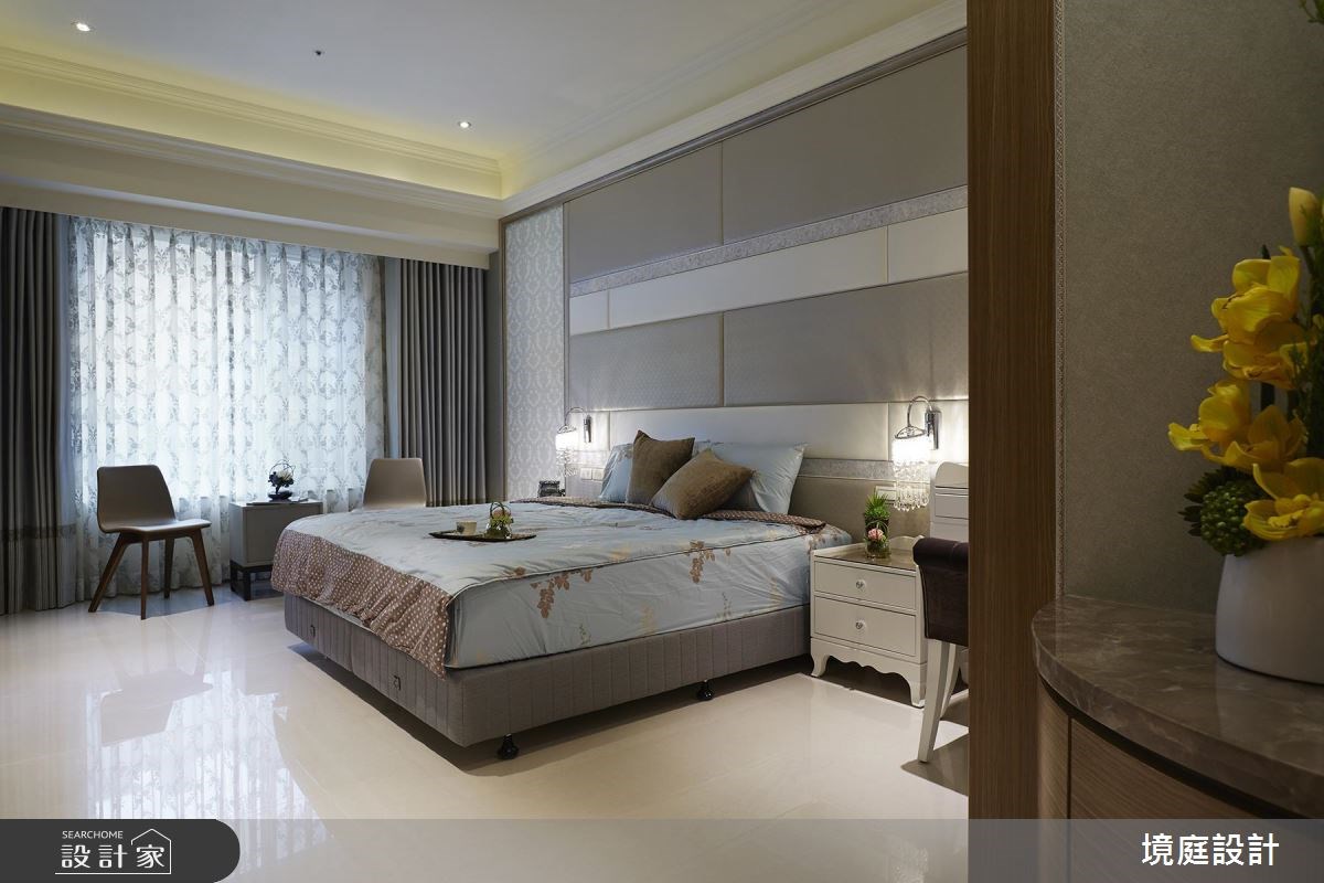 60坪新成屋(5年以下)＿混搭風臥室案例圖片＿境庭室內裝修工程有限公司＿境庭_34之15