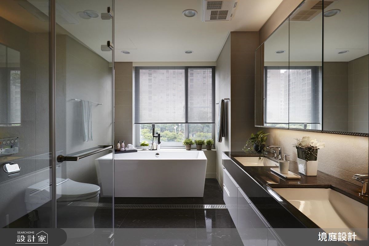 60坪新成屋(5年以下)＿混搭風浴室案例圖片＿境庭室內裝修工程有限公司＿境庭_34之24