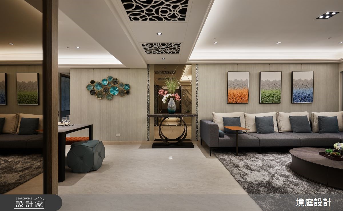 50坪老屋(16~30年)＿混搭風客廳案例圖片＿境庭室內裝修工程有限公司＿境庭_35之3