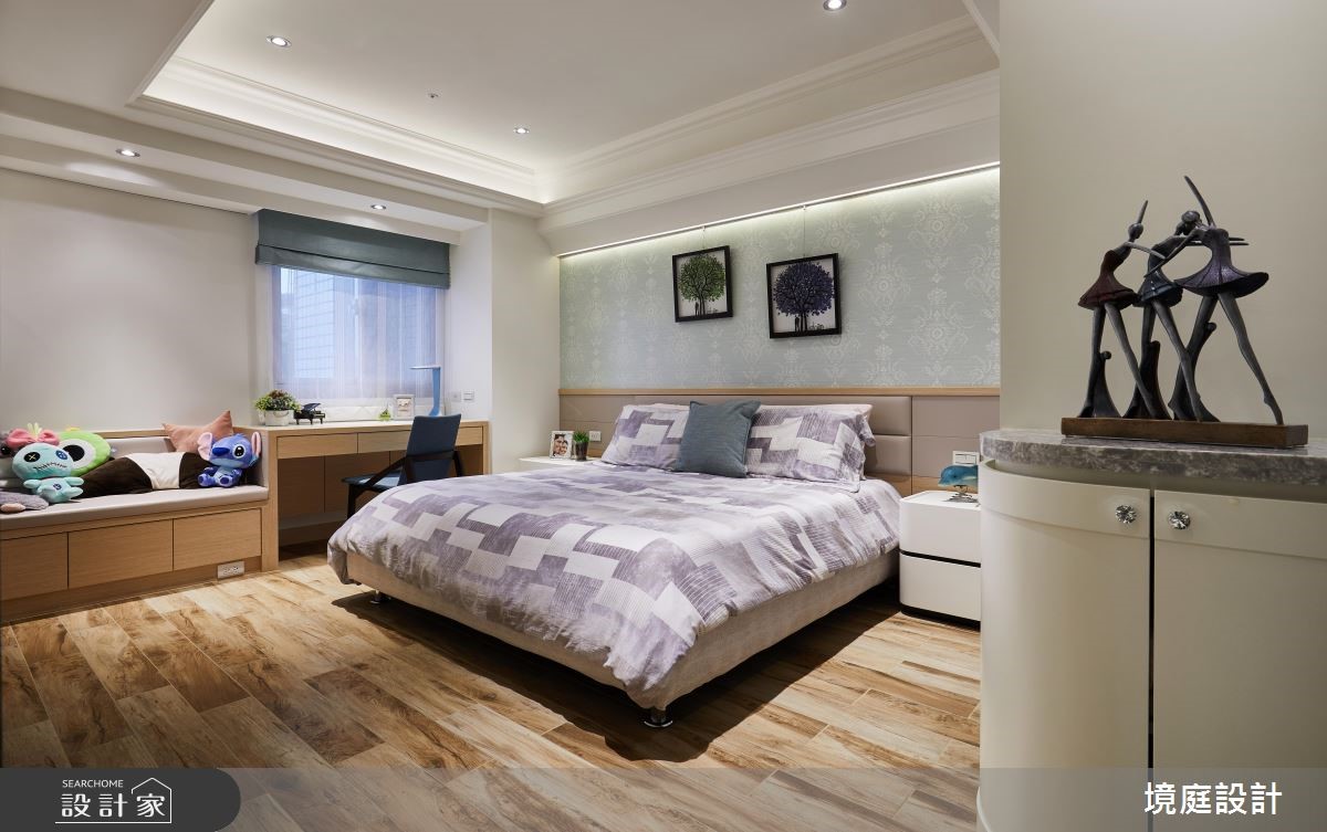 50坪老屋(16~30年)＿混搭風臥室客房案例圖片＿境庭室內裝修工程有限公司＿境庭_35之20