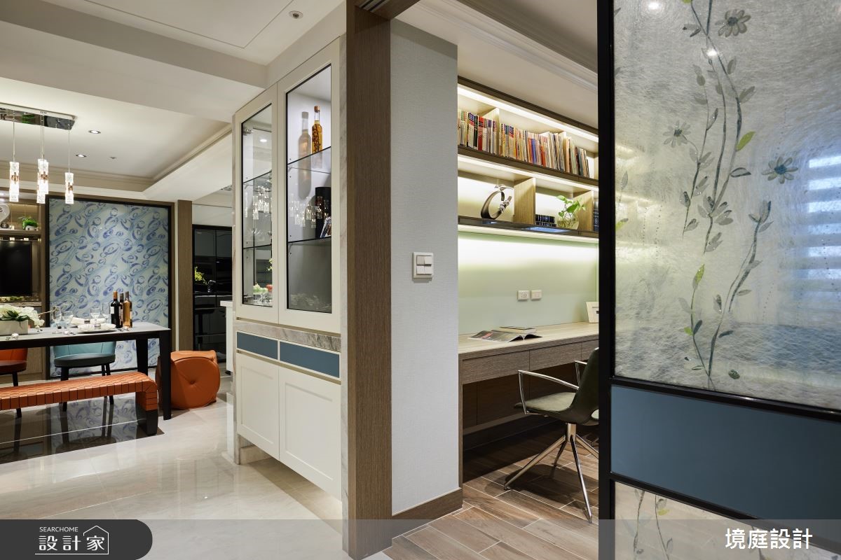 50坪老屋(16~30年)＿混搭風書房案例圖片＿境庭室內裝修工程有限公司＿境庭_35之17