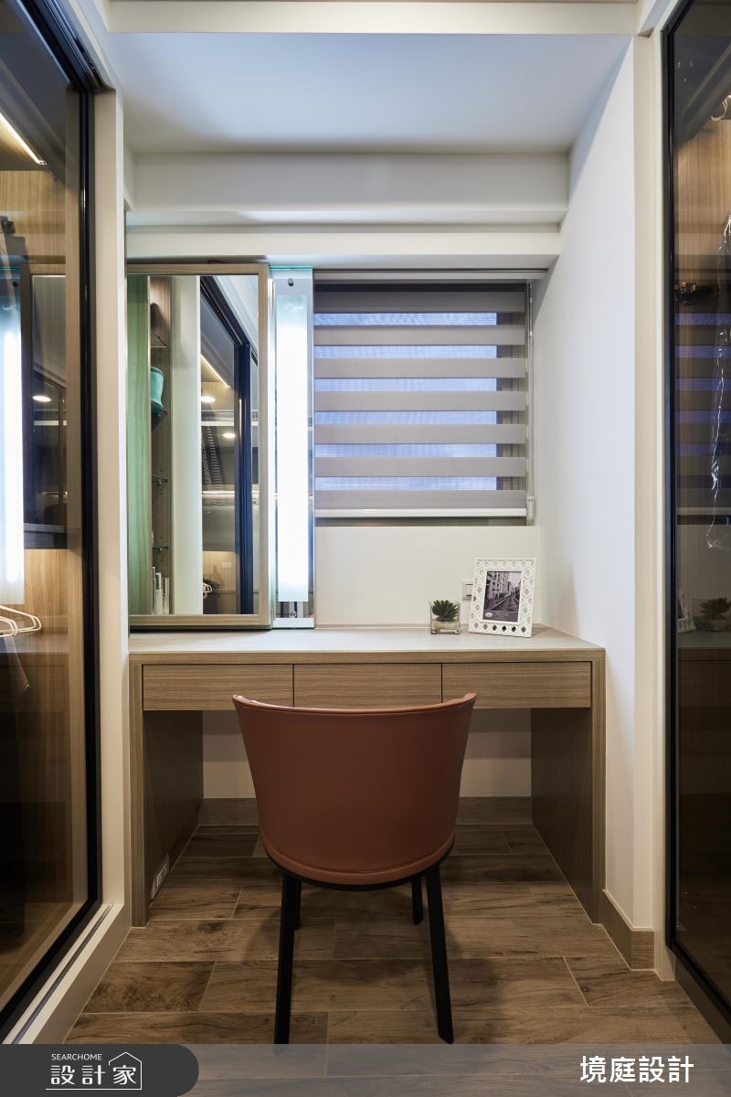 50坪老屋(16~30年)＿混搭風更衣間案例圖片＿境庭室內裝修工程有限公司＿境庭_35之33