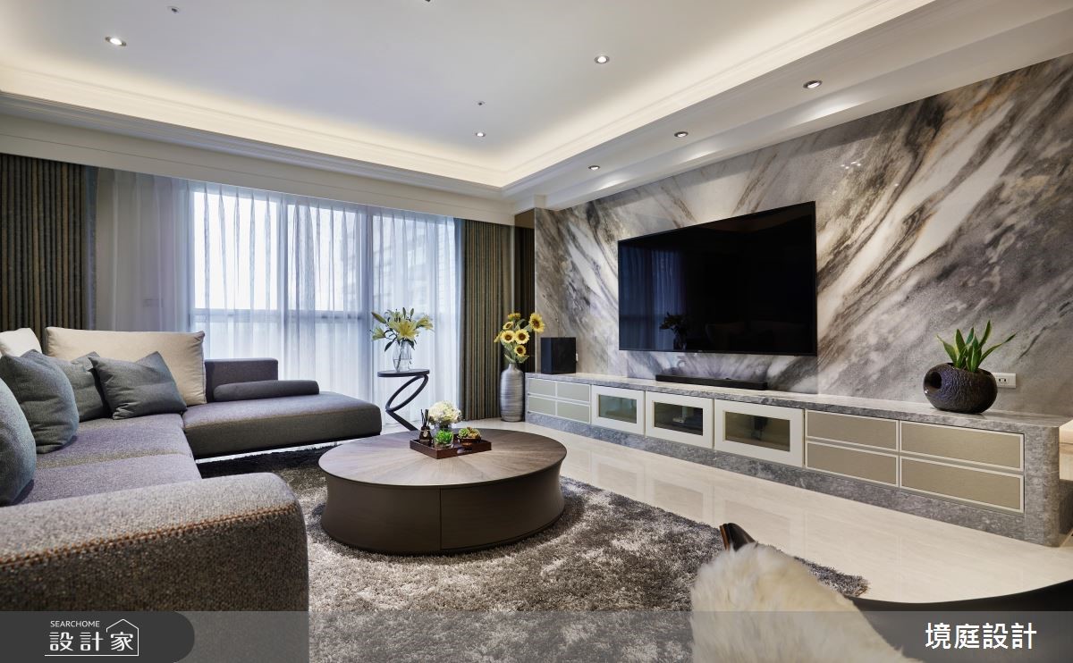50坪老屋(16~30年)＿混搭風客廳案例圖片＿境庭室內裝修工程有限公司＿境庭_35之7