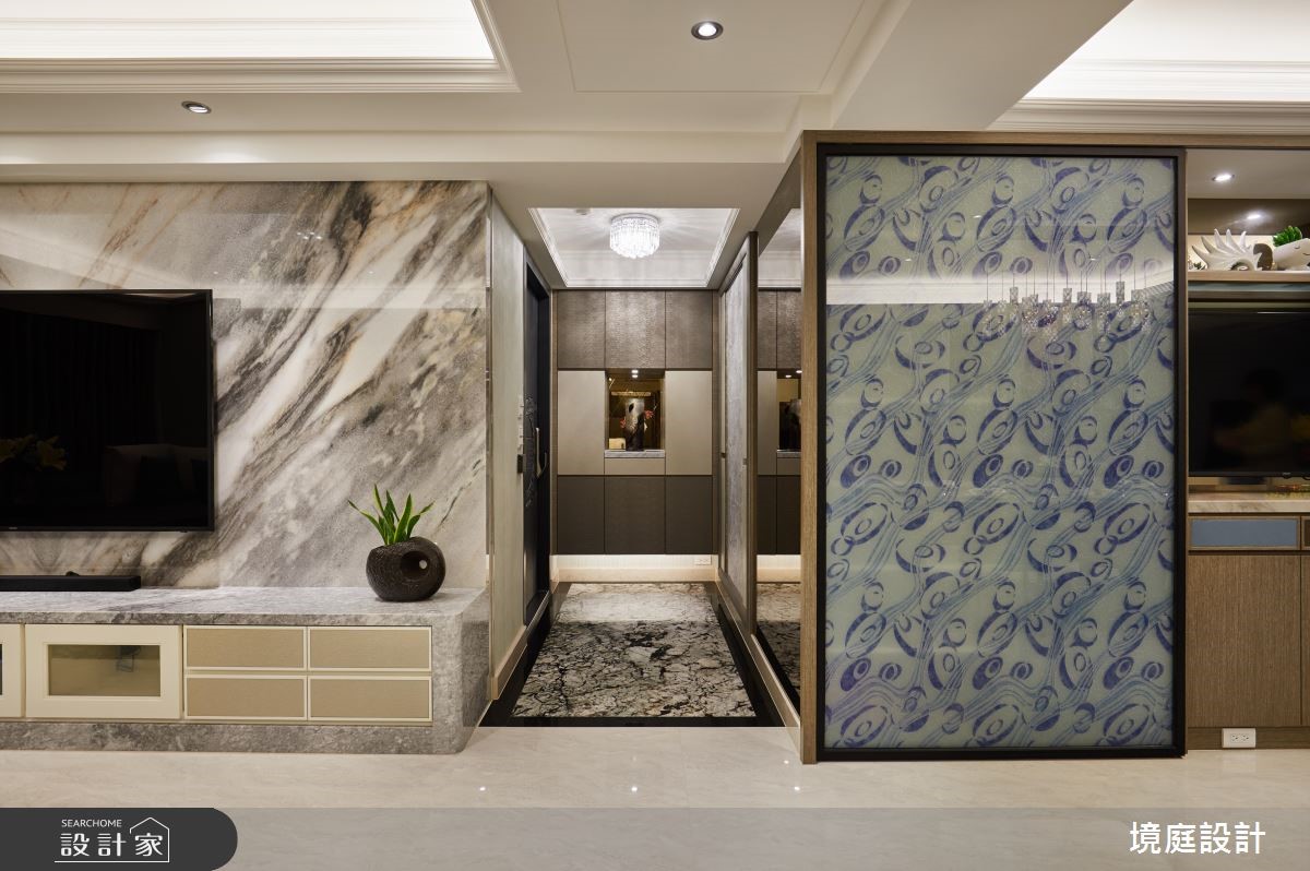 50坪老屋(16~30年)＿混搭風玄關案例圖片＿境庭室內裝修工程有限公司＿境庭_35之2