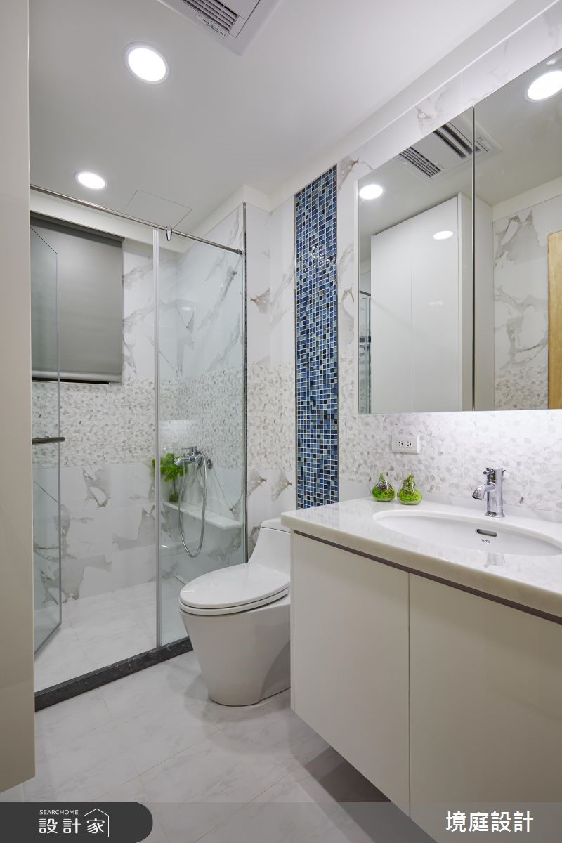 35坪新成屋(5年以下)＿混搭風浴室案例圖片＿境庭室內裝修工程有限公司＿境庭_36之24