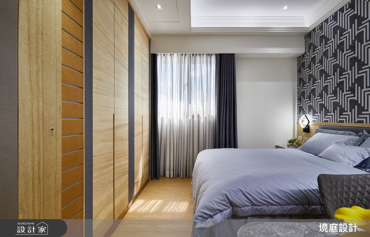 35坪新成屋(5年以下)＿混搭風臥室案例圖片＿境庭室內裝修工程有限公司＿境庭_36之18