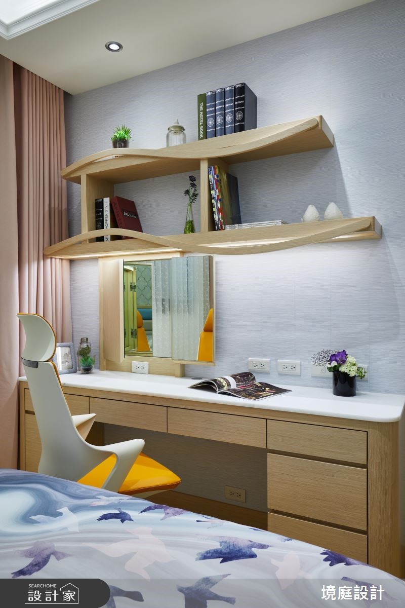 35坪新成屋(5年以下)＿混搭風臥室案例圖片＿境庭室內裝修工程有限公司＿境庭_36之15