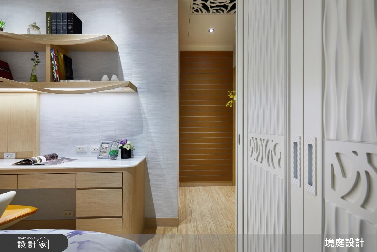 35坪新成屋(5年以下)＿混搭風臥室案例圖片＿境庭室內裝修工程有限公司＿境庭_36之16