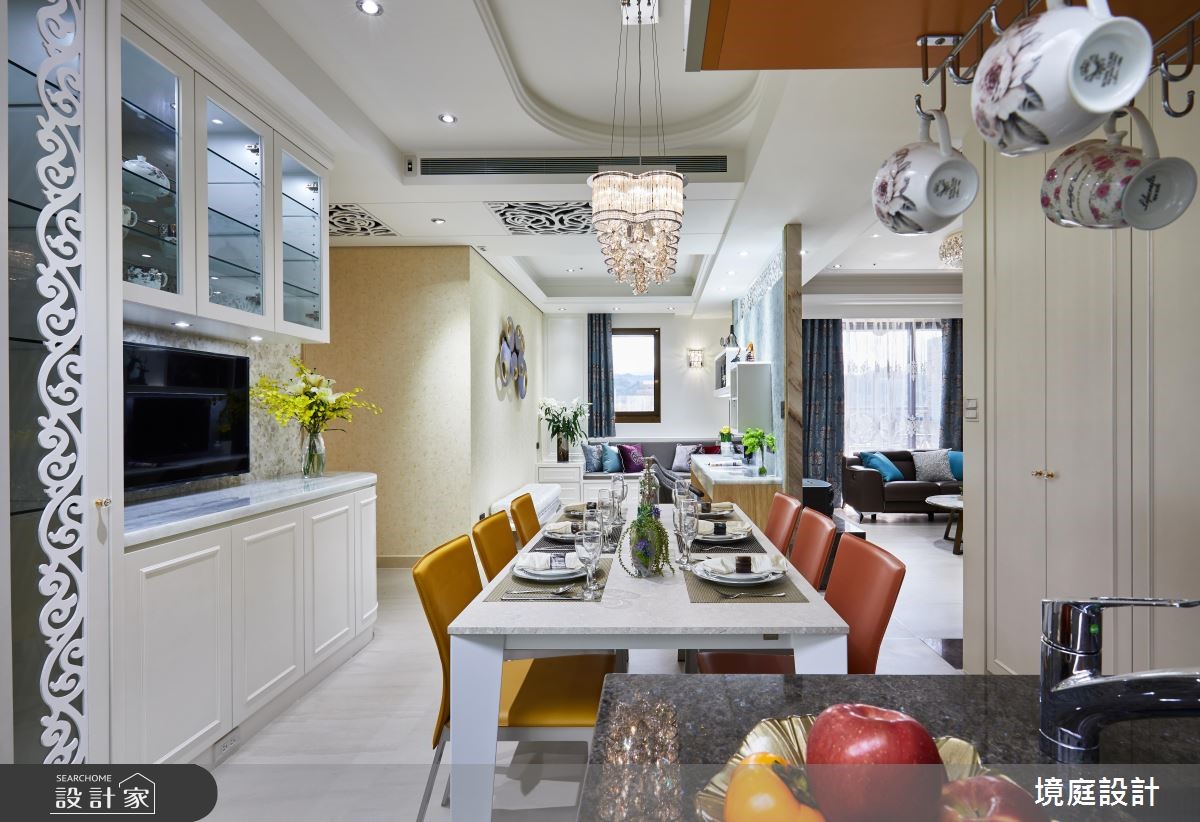 35坪新成屋(5年以下)＿混搭風餐廳案例圖片＿境庭室內裝修工程有限公司＿境庭_36之11