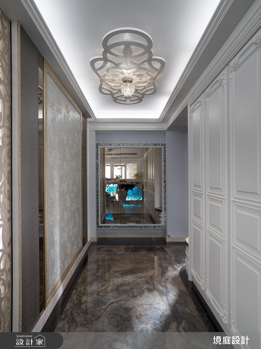 58坪新成屋(5年以下)＿混搭風玄關案例圖片＿境庭室內裝修工程有限公司＿境庭_37之1