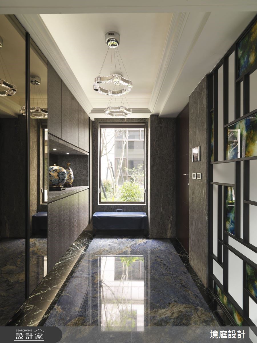 60坪新成屋(5年以下)＿混搭風玄關臥榻案例圖片＿境庭室內裝修工程有限公司＿境庭_38之1