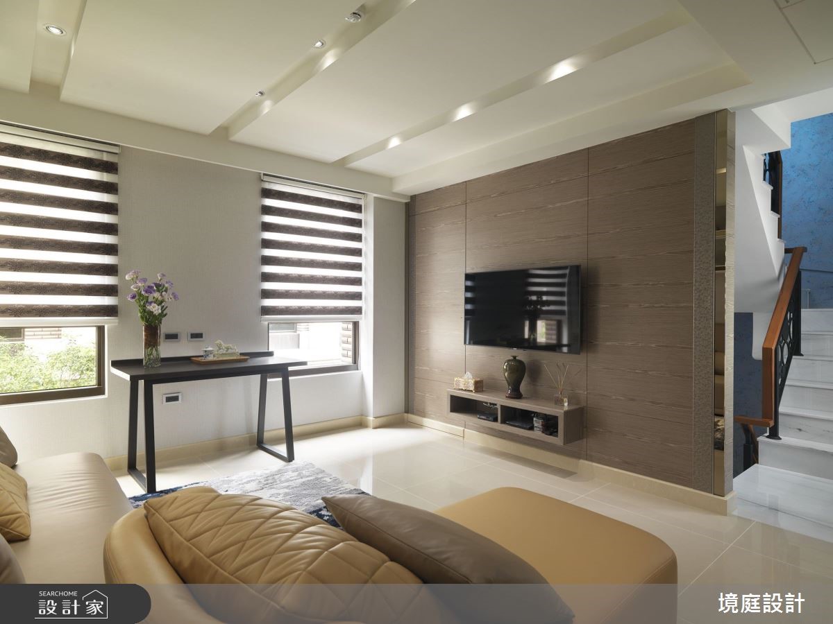 60坪新成屋(5年以下)＿混搭風書房樓梯案例圖片＿境庭室內裝修工程有限公司＿境庭_38之20