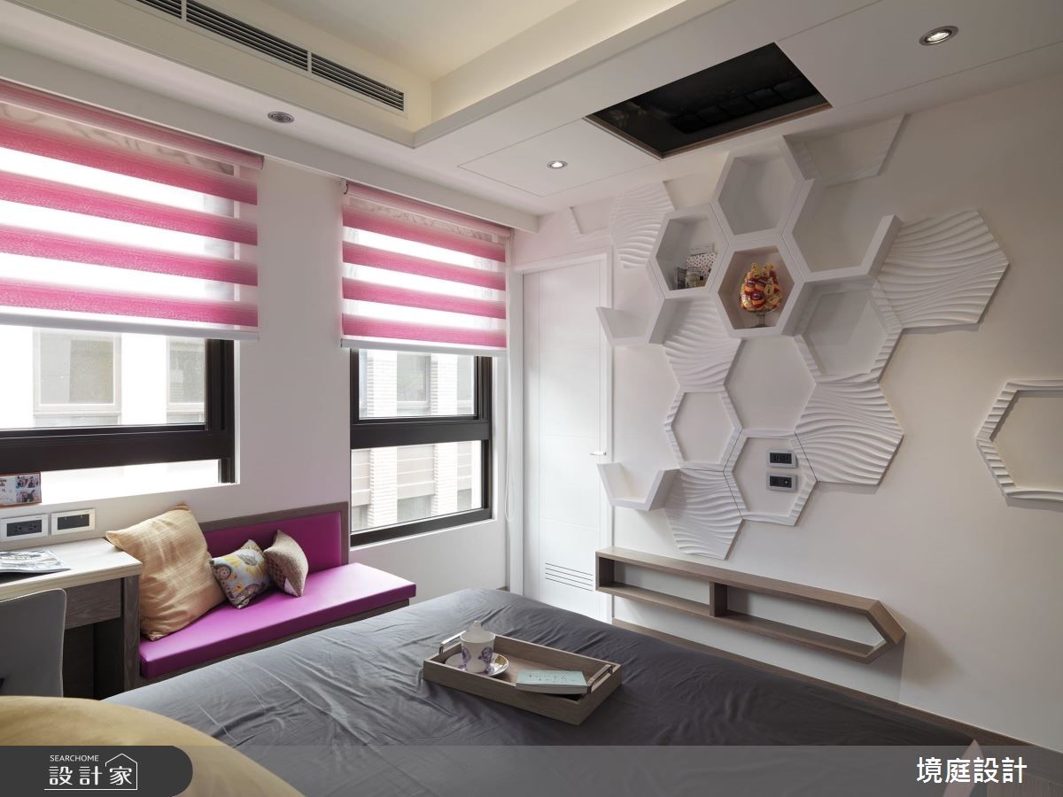 60坪新成屋(5年以下)＿混搭風臥室案例圖片＿境庭室內裝修工程有限公司＿境庭_38之29