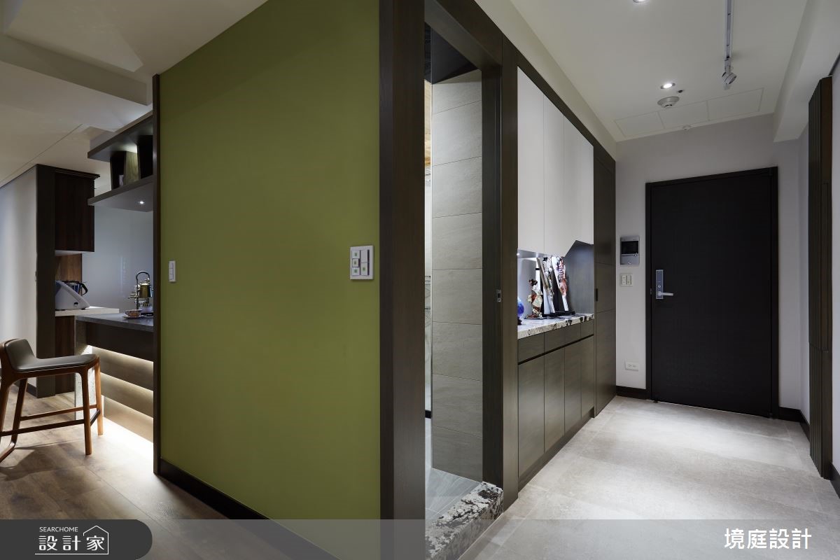 預售屋＿休閒風玄關案例圖片＿境庭室內裝修工程有限公司＿境庭_39之2