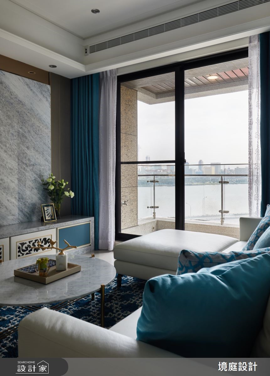 24坪預售屋＿新古典客廳案例圖片＿境庭室內裝修工程有限公司＿境庭_40之4