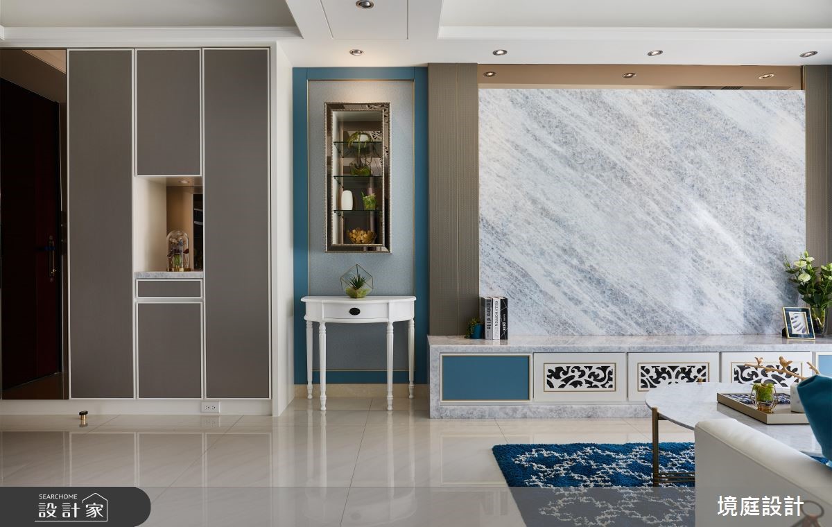 24坪預售屋＿新古典客廳案例圖片＿境庭室內裝修工程有限公司＿境庭_40之3