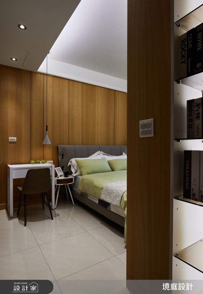 24坪預售屋＿簡約風臥室案例圖片＿境庭室內裝修工程有限公司＿境庭_41之16