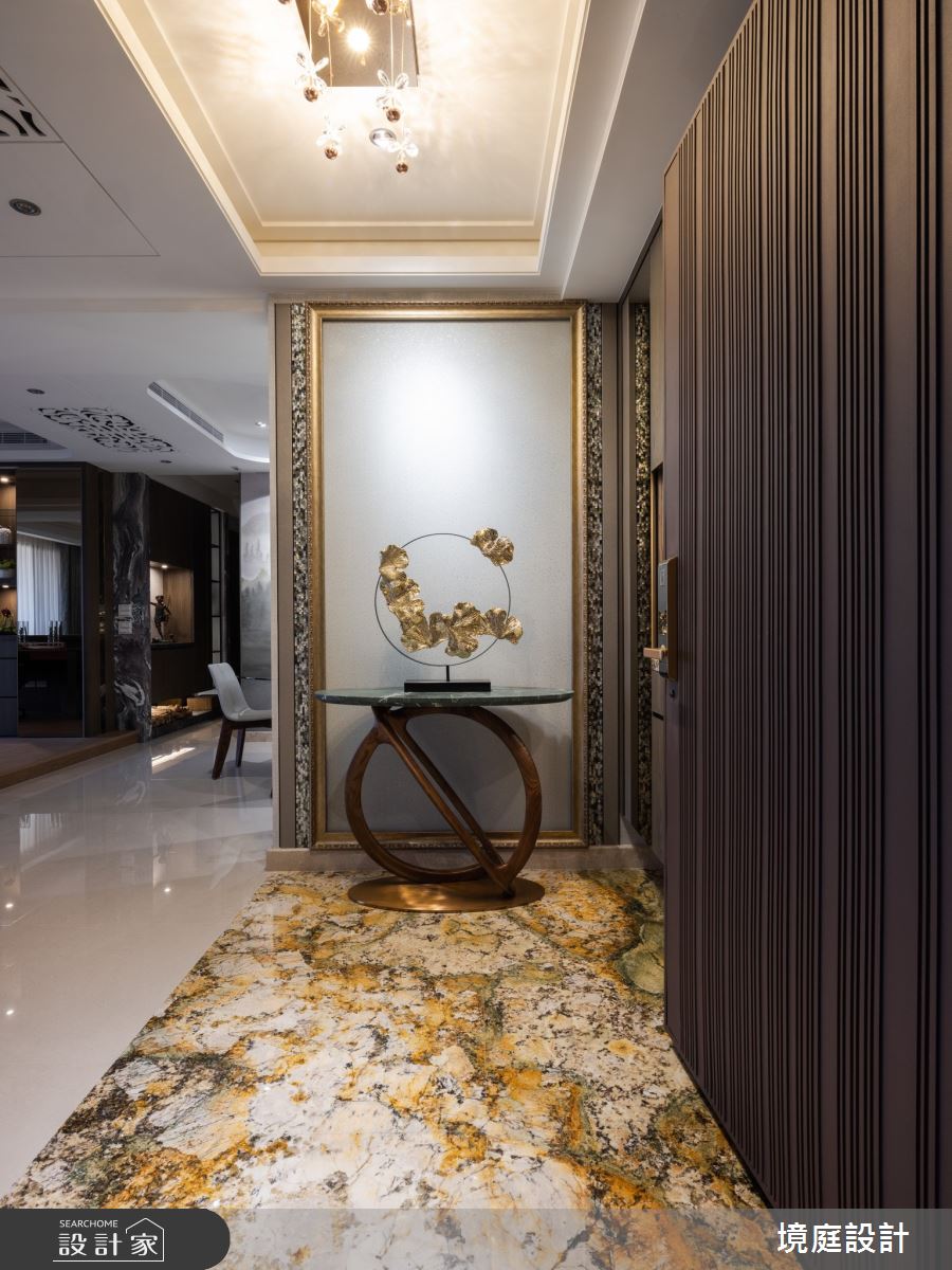 50坪新成屋(5年以下)＿混搭風玄關案例圖片＿境庭室內裝修工程有限公司＿境庭_43之1