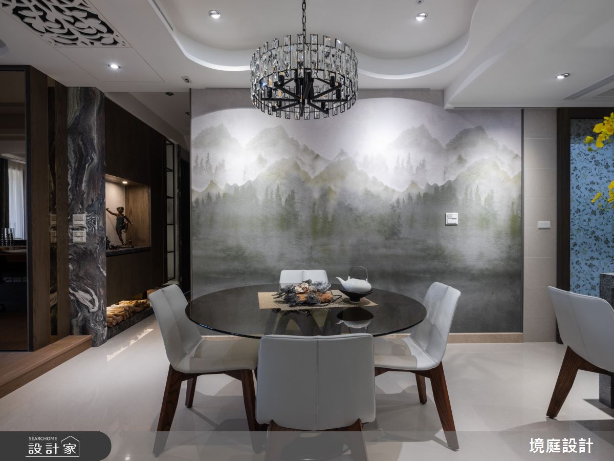 50坪新成屋(5年以下)＿混搭風餐廳案例圖片＿境庭室內裝修工程有限公司＿境庭_43之17