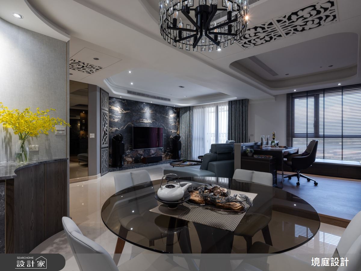 50坪新成屋(5年以下)＿混搭風餐廳案例圖片＿境庭室內裝修工程有限公司＿境庭_43之21