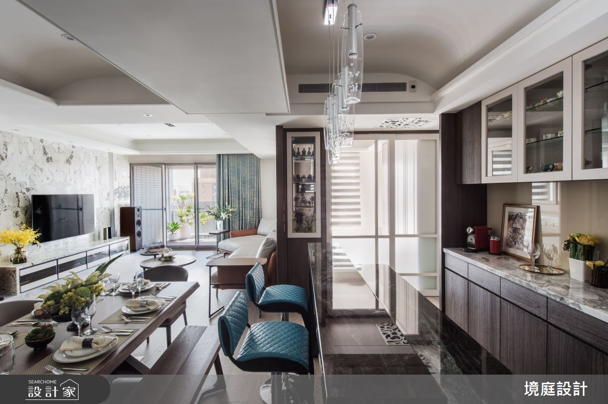 35坪新成屋(5年以下)＿混搭風餐廳案例圖片＿境庭室內裝修工程有限公司＿境庭_45之10