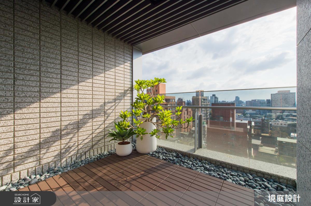 35坪新成屋(5年以下)＿混搭風陽台案例圖片＿境庭室內裝修工程有限公司＿境庭_45之34