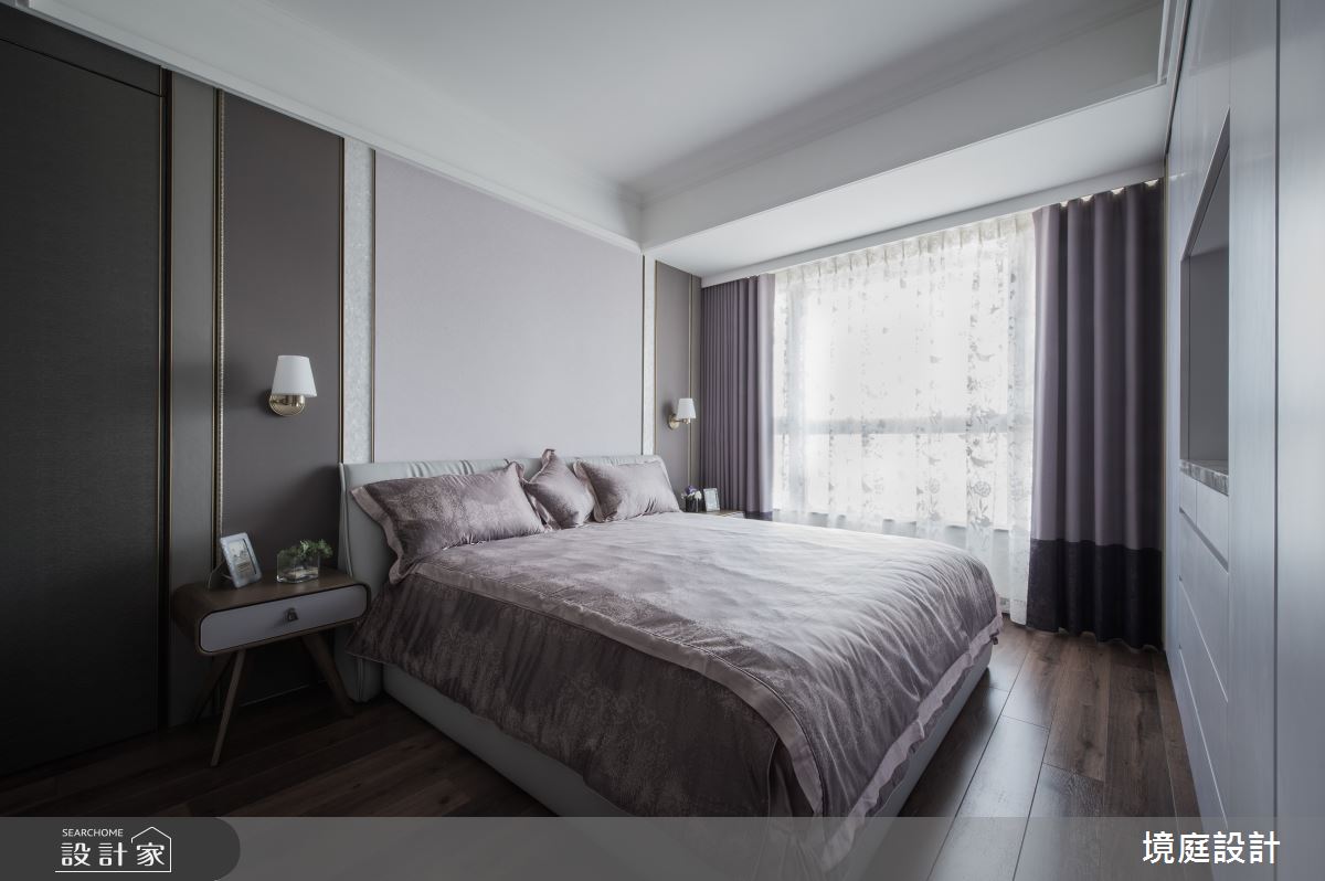 35坪新成屋(5年以下)＿混搭風臥室案例圖片＿境庭室內裝修工程有限公司＿境庭_45之21