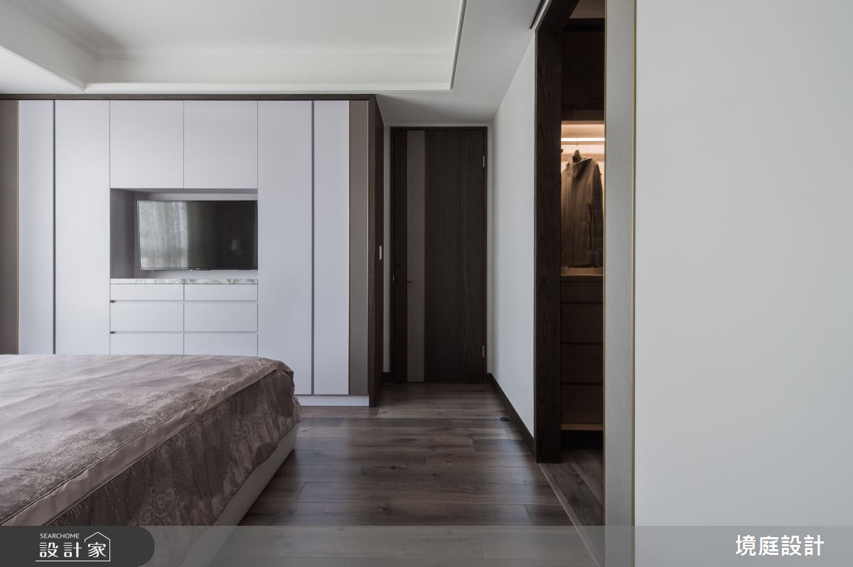 35坪新成屋(5年以下)＿混搭風臥室案例圖片＿境庭室內裝修工程有限公司＿境庭_45之26