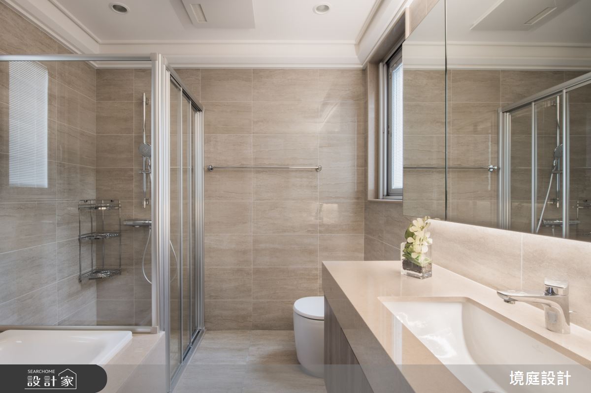 35坪新成屋(5年以下)＿混搭風浴室案例圖片＿境庭室內裝修工程有限公司＿境庭_45之33