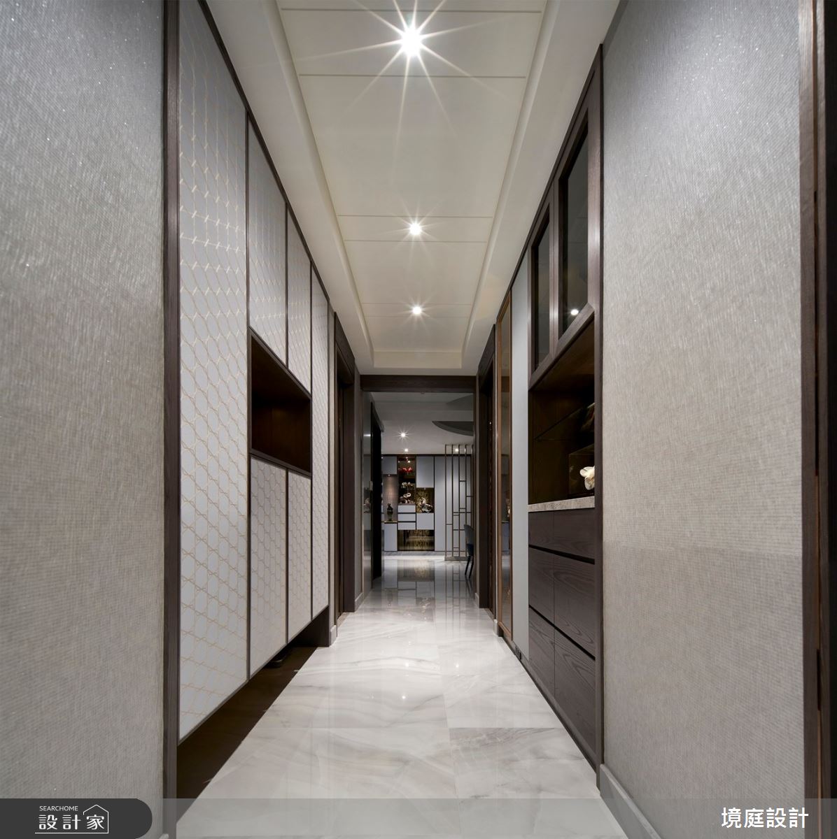 80坪毛胚屋＿混搭風走廊案例圖片＿境庭室內裝修工程有限公司＿境庭_46之24