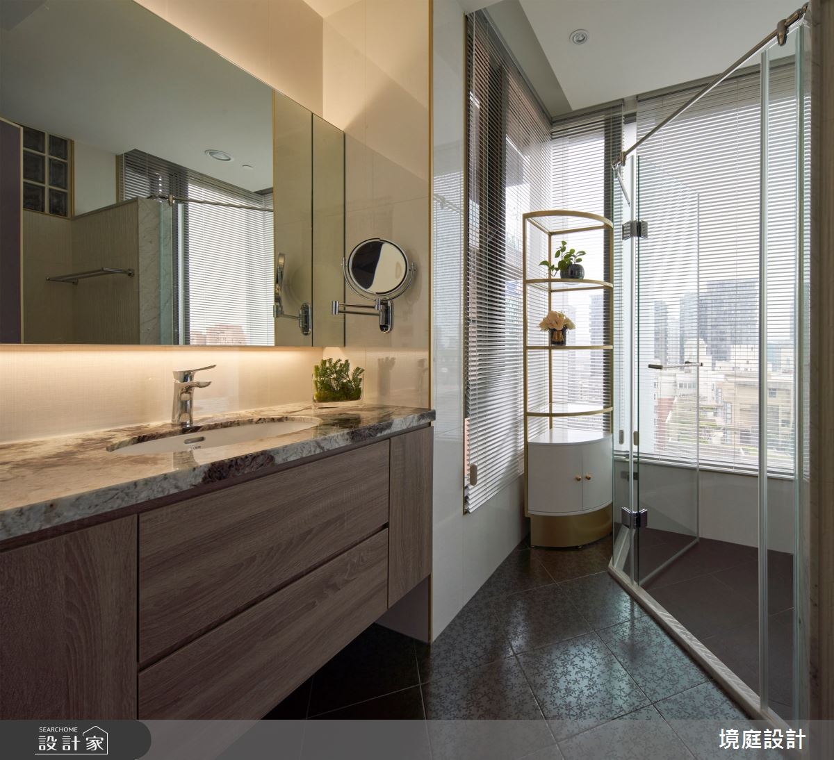 80坪毛胚屋＿混搭風浴室案例圖片＿境庭室內裝修工程有限公司＿境庭_46之115