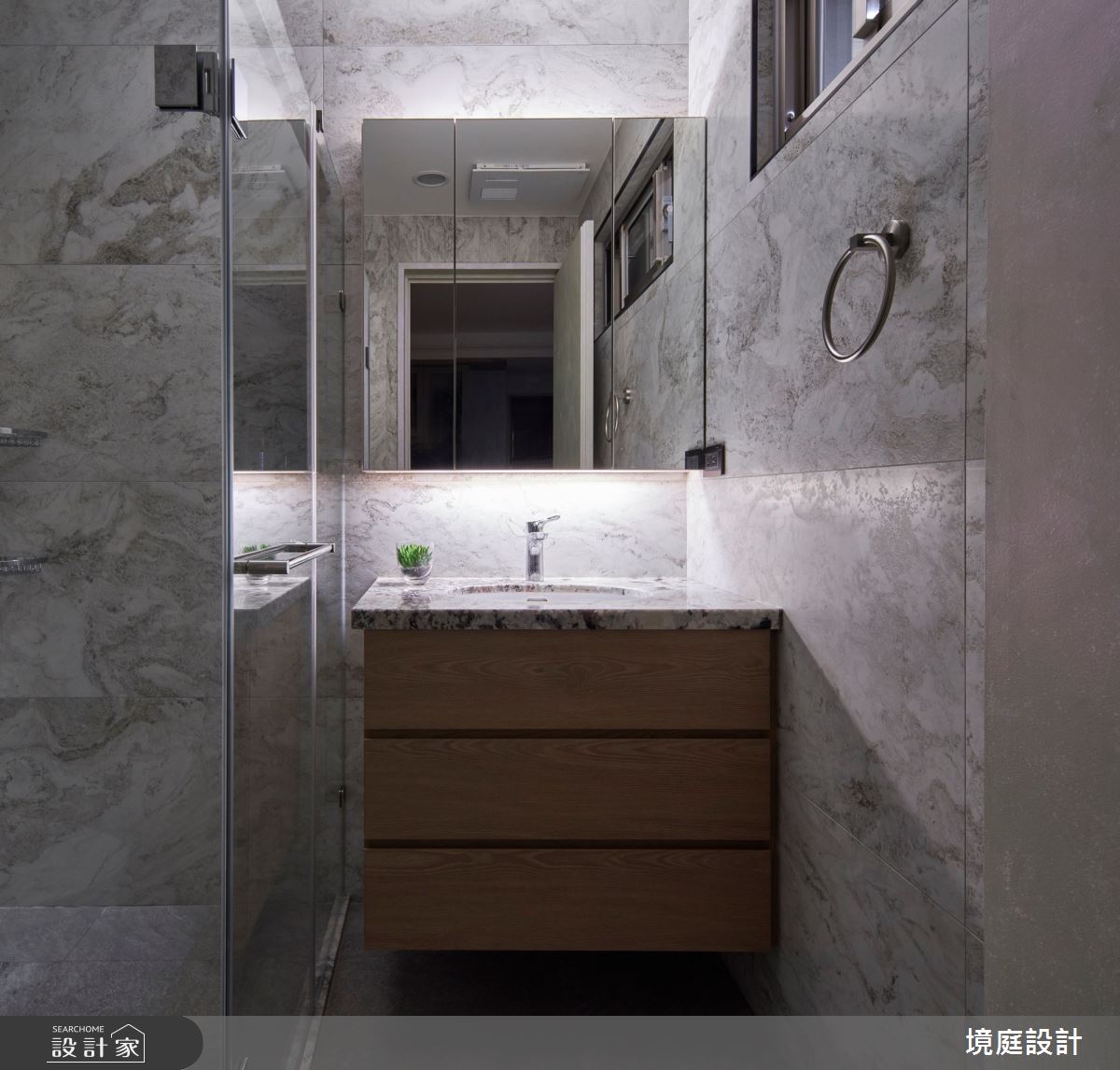 80坪毛胚屋＿混搭風浴室案例圖片＿境庭室內裝修工程有限公司＿境庭_46之51